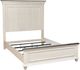 Powell® Carrington Antique White/Brown Queen Panel Bed-0