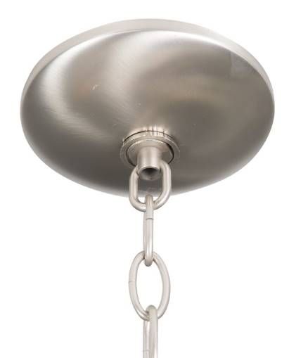 YHD Half Dome Satin Nickel 5-Light Chandelier-3
