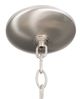 YHD Half Dome Satin Nickel 5-Light Chandelier-3