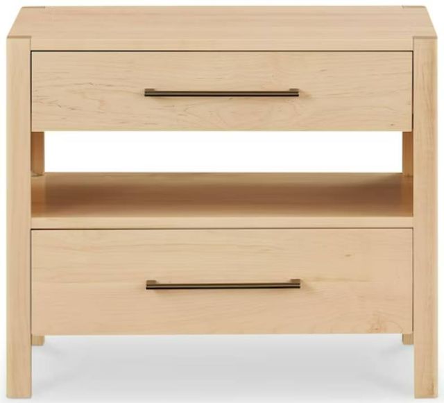 Bassett® Furniture BenchMade Parkway Lucent Nightstand-1