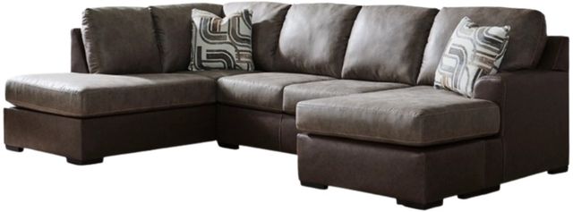 Signature Design by Ashley® Baltic-Park 2-Piece Fossil U-Shape Sleeper Sectional and Chaise-0