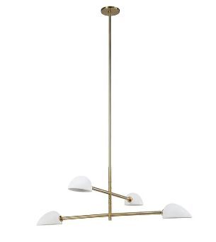 Renwil® Basil White Chandelier Lighting-1