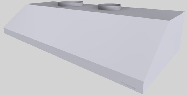 Vent-A-Hood® 48" Under Cabinet Range Hood-White-3