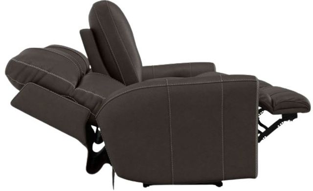 Catnapper® Fredda Coffee Power Reclining Console Loveseat-2