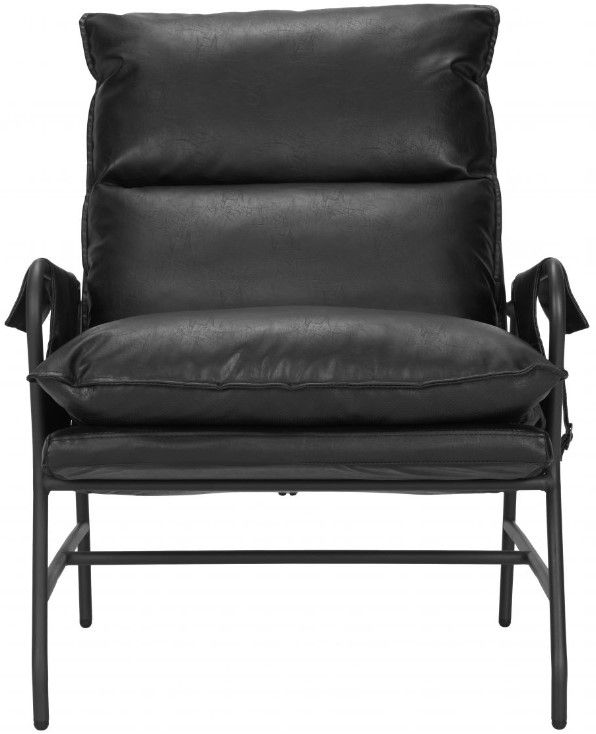 Zuo® Modern Halaus Black Accent Chair-1
