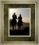 Classy Living Yann Siwiak Cavaliers Cowboys 34" Wall Art-0