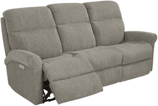 Flexsteel® Customizable Davis Power Reclining Sofa with Power Headrests-2