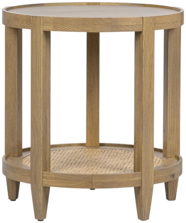 Classic Home Devin Khaki Mist End Table-2