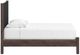 Signature Design by Ashley® Pamytta Brown Twin Upholstered Panel Platform Bed-3