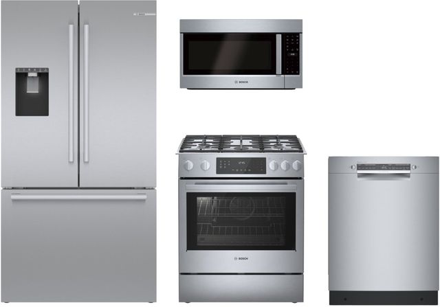 Bosch 4 Piece Stainless Steel Kitchen Package-0