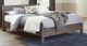 Signature Design by Ashley® Calverson Mocha Queen Panel Platform Bed-1