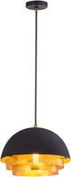 TOV Furniture by TOV Lighting Black/Gold Luxor Large Pendant Light-2