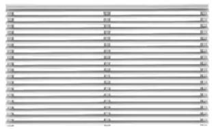 Frigidaire® Architectural Style Exterior Louvered Air Conditioner Grille-0