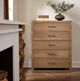 Vaughan-Bassett Lodge & Loft Blond Oak 5-Drawer Chest-1