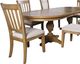 Jofran Inc. Brentwood 7-Piece Cascade Oak Dining Table Set-1