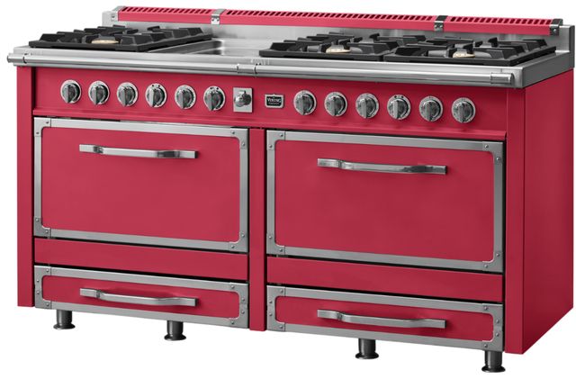 Viking® Tuscany 66” Valentine Pro Style Dual Fuel Range with Griddle-2