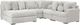 Signature Design by Ashley® Snodoodle 5-Piece Arctic U-Shaped Sectional with Chaise-0