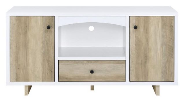 Coaster® Dalton Brown/White 2-Door Credenza-1