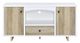 Coaster® Dalton Brown/White 2-Door Credenza-1