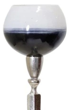 StyleCraft Black/Silver/White 16" Lite Holder-1