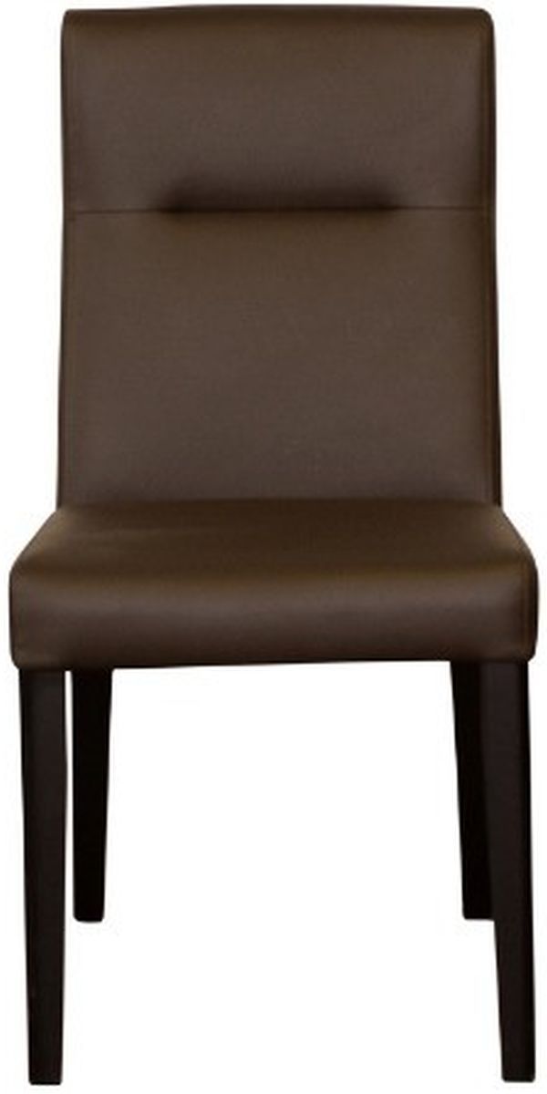 Porter International Designs Verona Brown Upholstered Dining Side Chair-1