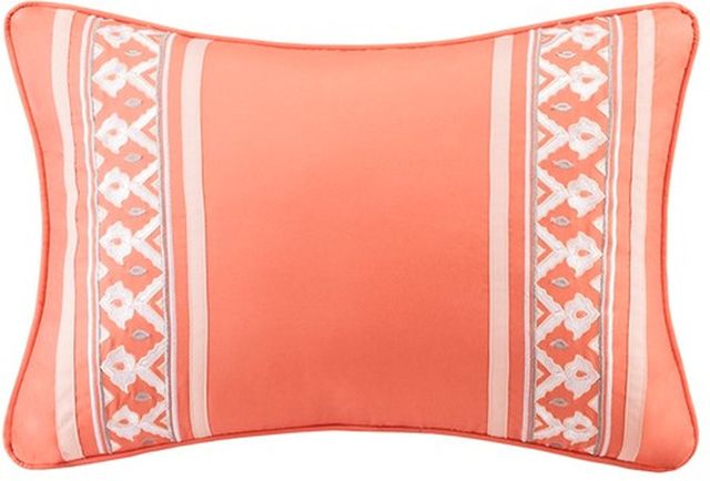 Olliix by Madison Park Essentials Coral California King Serenity Complete Comforter and Cotton Sheet Set-1
