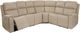 Flexsteel® Jarvis Parchment Power Reclining Sectional with Power Headrests-1