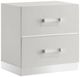 New Classic® Home Furnishings Europa White Nightstand-0