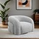 Furniture of America® Freja Gray Swivel Chair-1