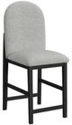 Elements International Portland Black/Gray Bar Stool-0