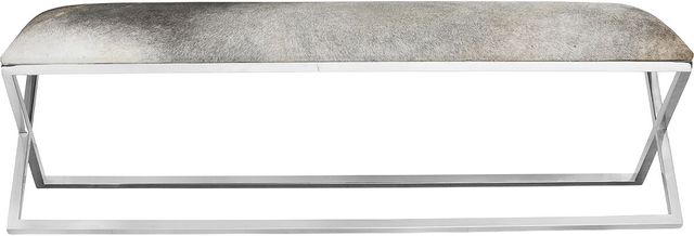 Moe's Home Collection Rossi Gray Bench-1