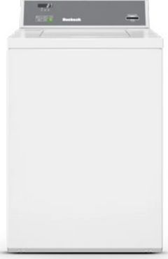 Huebsch 3.2 Cu. Ft. White Top Load Prep for Card Commercial Washer