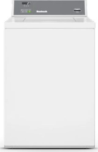 Huebsch 3.2 Cu. Ft. White Agitator Top Load Prep for Card Commercial Washer