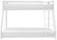 Homelegance® Jovie White Twin/Full Bunk Bed-2