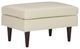 Best® Home Furnishings Customizable F10 Leather Ottoman with Dark Walnut Legs-0