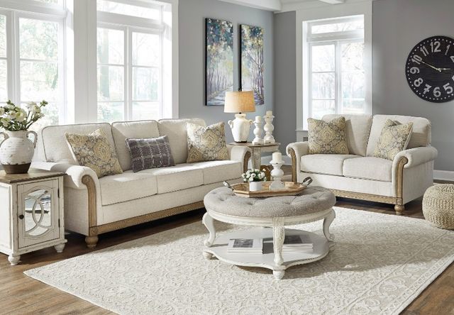 Benchcraft® Stoneleigh 2-Piece Alabaster Living Room Set-3