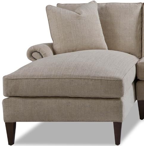 Huntington House Newport 2-Piece Left-Arm Facing Loveseat Sectional and Chaise-2