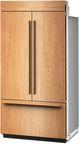 KitchenAid® 42" 24.2 Cu. Ft. Panel Ready Built-In French Door Refrigerator with Platinum Interior-3