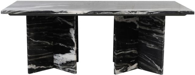 Meridian Furniture Verona Black Marble Coffee Table-1