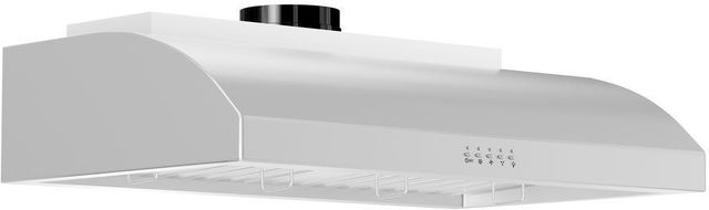 ZLINE 30" Stainless Steel Under Cabinet Range Hood with LED Lighting-2