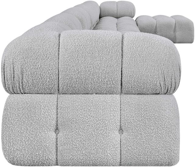 Meridian Furniture Ames 7-Piece Gray Modular Sectional and Ottoman-2