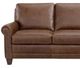 Leather Italia™ Savino Braxton Vintage Brown Coffee Sofa-1