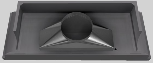 Vent-A-Hood® Designer Series 66" Gunsmoke Wall Mounted Range Hood-3