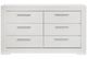 Coaster® Ives White High Gloss Dresser-1