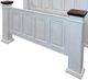 Million Dollar Rustic Ana Weathered White Queen Bed-1