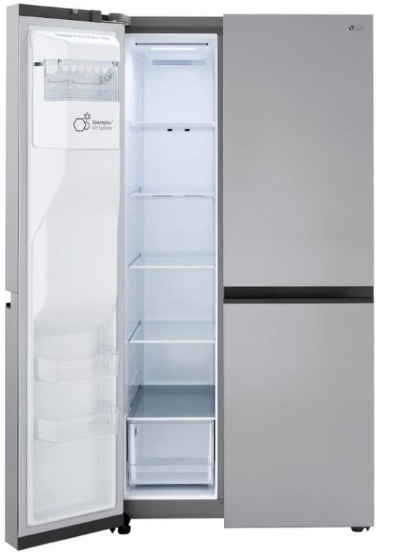 LG 36" 23 Cu. Ft. PrintProof™ Stainless Steel Counter Depth Side-By-Side Refrigerator-3