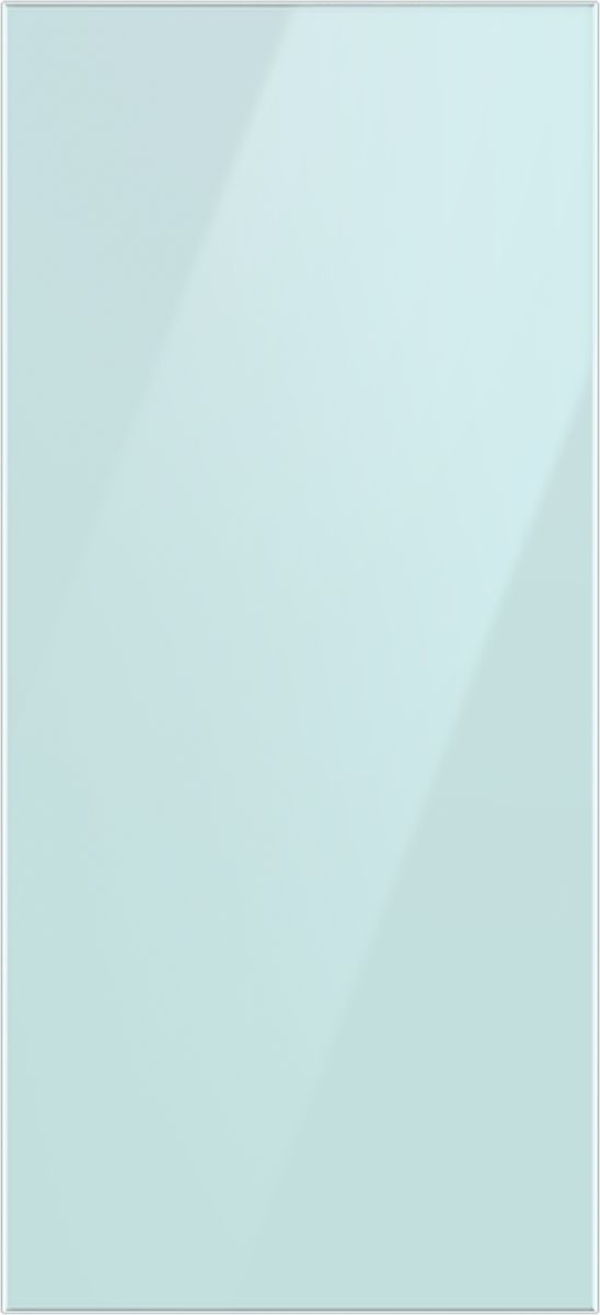 Samsung Bespoke Flex™ 18" Morning Blue Glass French Door Refrigerator Upper Panel
