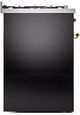 Ilve® Nostalgie II Series 30" Glossy Black Pro Style Dual Fuel Range-4