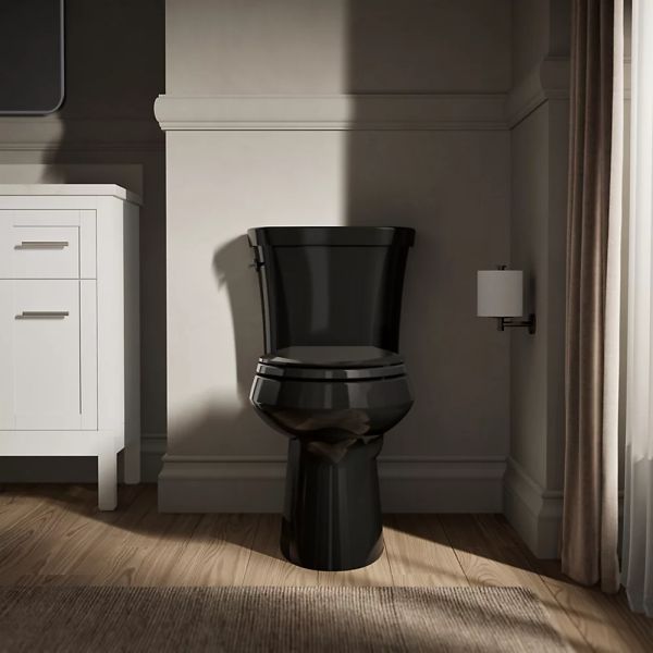 KOHLER® Wellworth® Black Toilet Tank, Dual-Flush-3