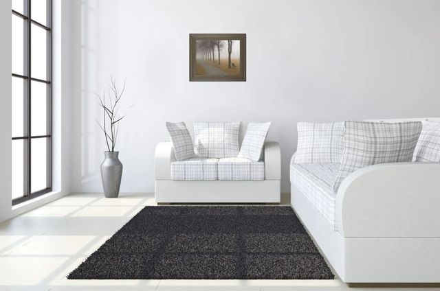 Classy Art Beige/Brown Foggy Day By Keith Levit Wall Art-2